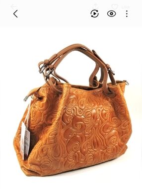 Italian Genuine Leather Satchel Bag